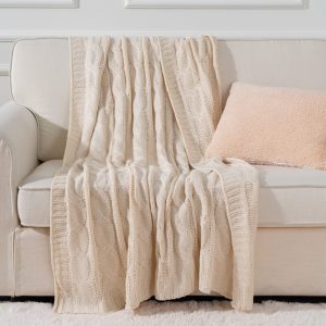 Decke Beige Boho 6