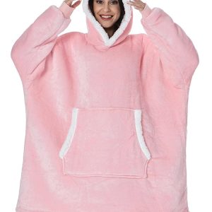 Decke Mit Armeln Rosa