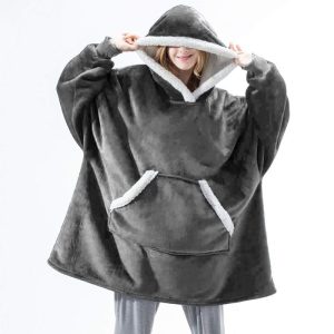 Hoodie Decke Mit Armeln 3