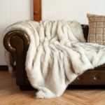 Kunstfelldecke Polarfuchs 5