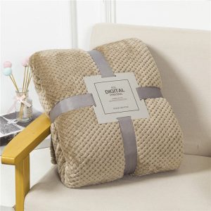 Kuscheldecke Beige