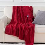 Kuscheldecke Bordeaux Rot 6
