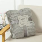 Kuscheldecke Grau