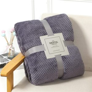 Kuscheldecke Lila