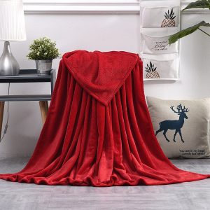 Kuscheldecke Rot