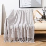Kuscheldecke Sofa Grau