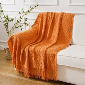 Kuscheldecke Xxl Orange 7