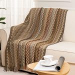 Strickdecke Braun 4